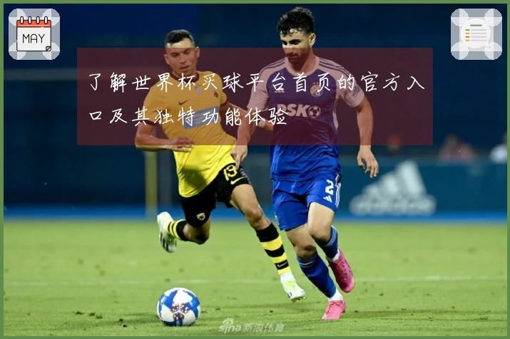 了解世界杯买球平台首页的官方入口及其独特功能体验