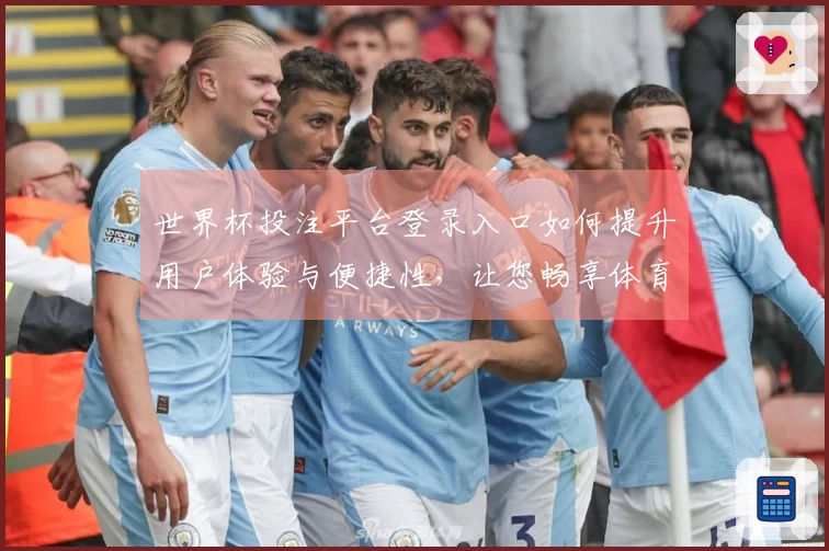 世界杯投注平台登录入口如何提升用户体验与便捷性，让您畅享体育直播乐趣
